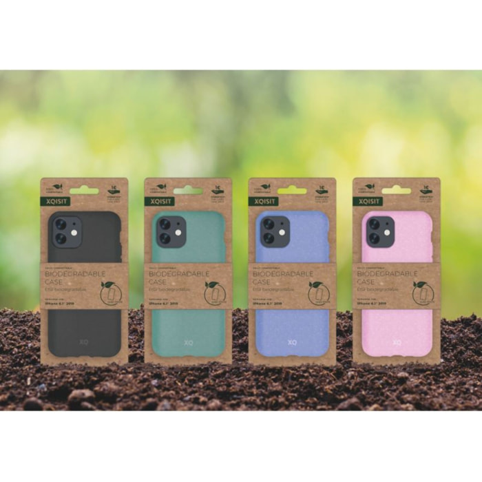 Coque XQISIT iPhone 11 Pro Max EcoFlex rose