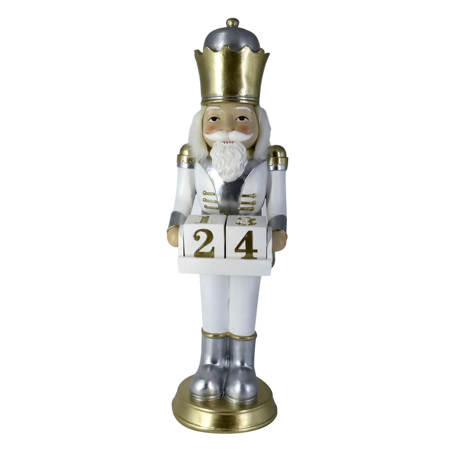 Soldatino in resina bianco cm17x19h60