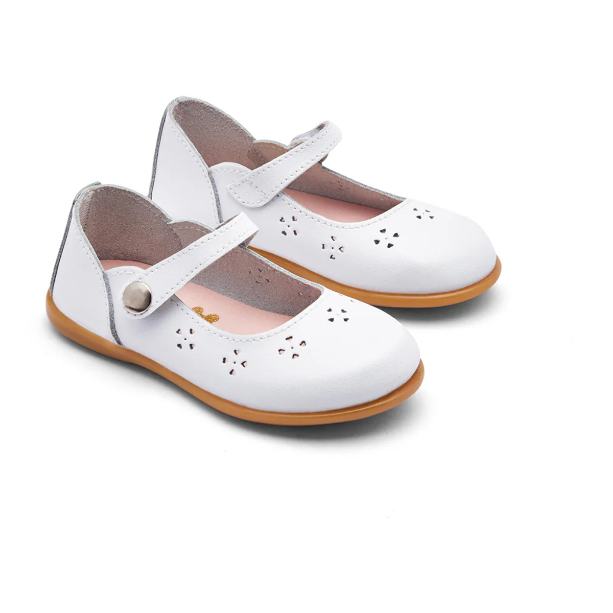 Bailarinas de Niña con Correa en Blanco