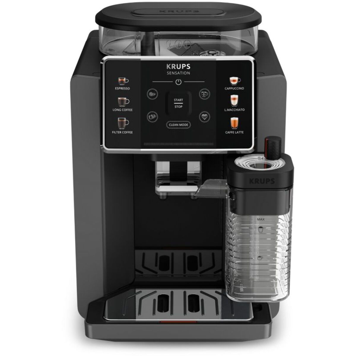 Expresso Broyeur KRUPS Sensation lait EA912HF1