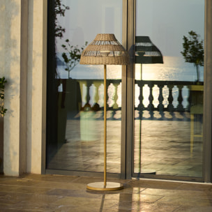 Lampadaire sans fil ELION RGB H170CM
