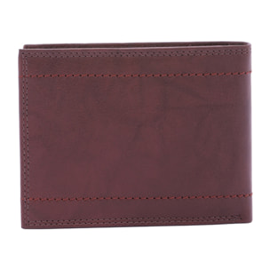 Portafoglio  da uomo In Vera pelle Made in Italy 9,5x12x2,5 cm