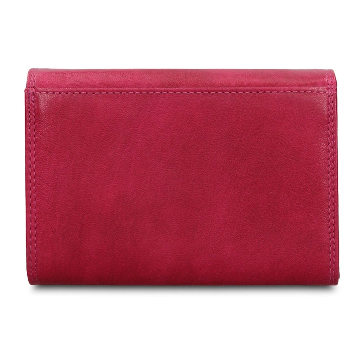 Portafoglio uomo in vera pelle - Modello Novara Lux - Casual - 15.0 x 10.0 x 3.0 cm