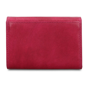 Portafoglio uomo in vera pelle - Modello Novara Lux - Casual - 15.0 x 10.0 x 3.0 cm