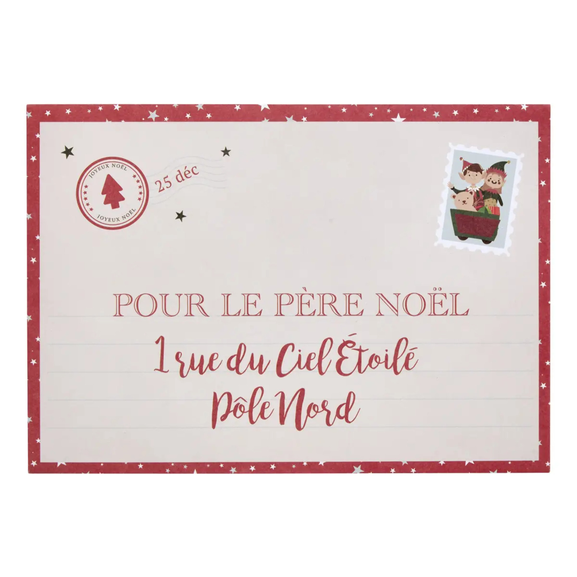 KIT PAPETERIE LETTRE PN FR X5