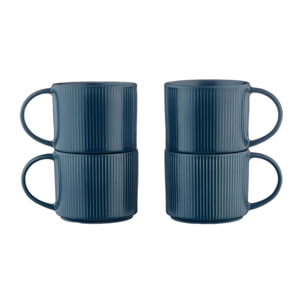 Mug SCANDI 50cl - 4 pièces - Marine