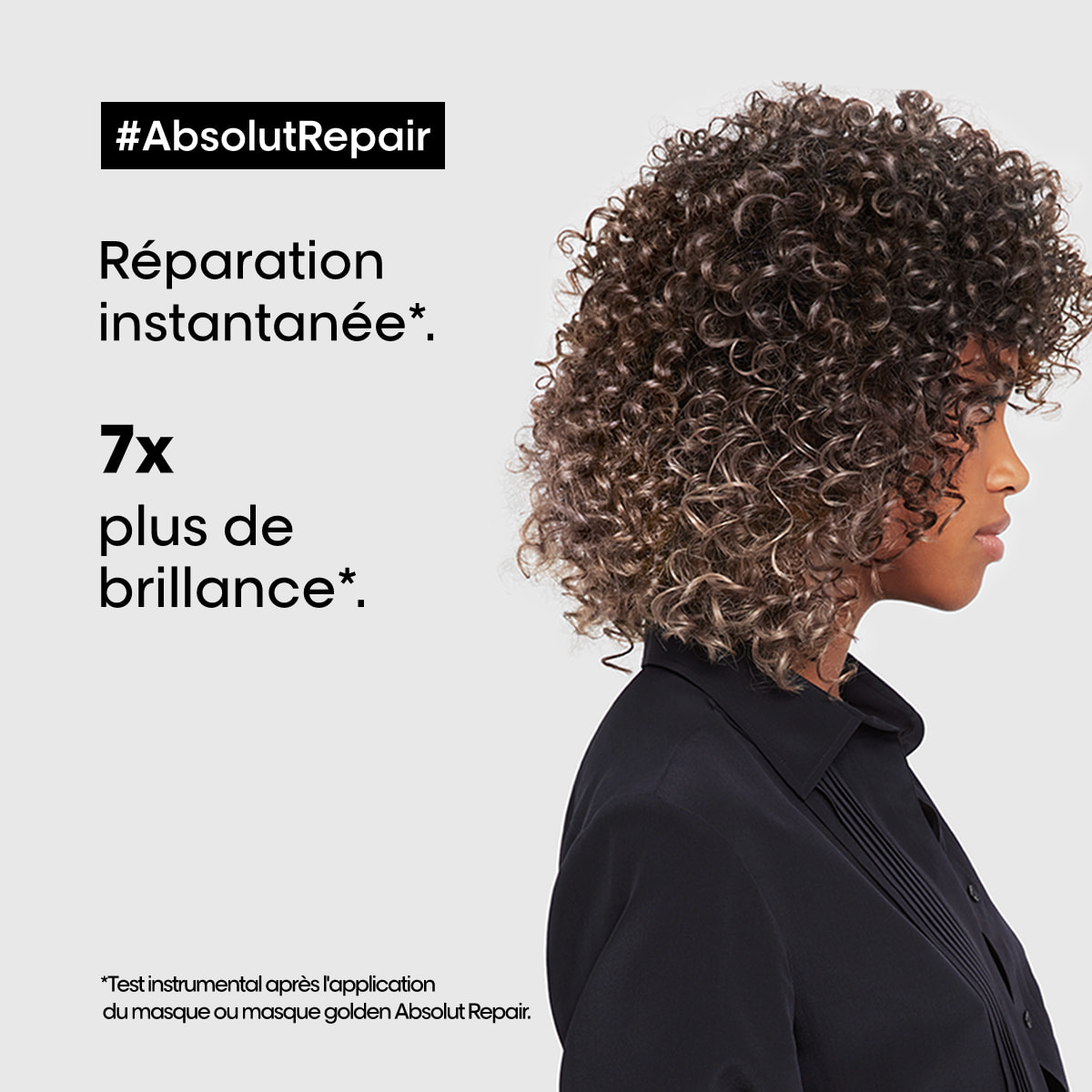 Masque Doré Absolut Repair Cheveux Secs & Abîmés 250ml - Série Expert