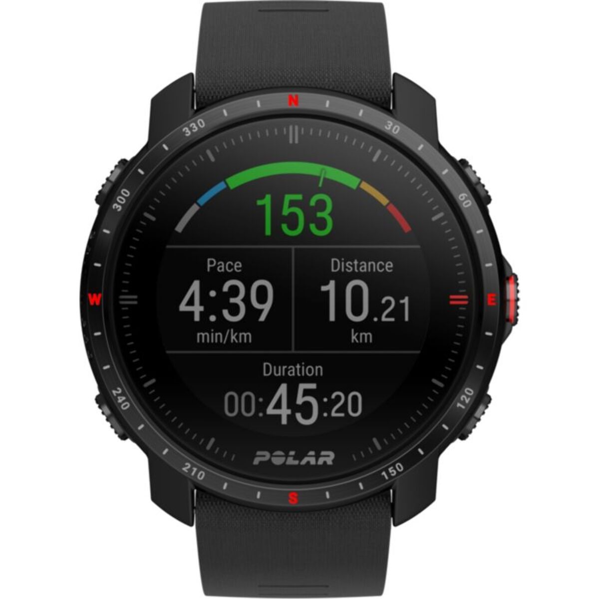 Montre sport POLAR GRIT X PRO Black Sapphire M/L