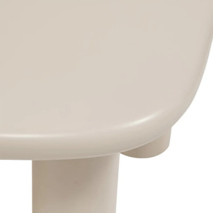 Lot de 2 tables basses Olao ivoire 100x60cm