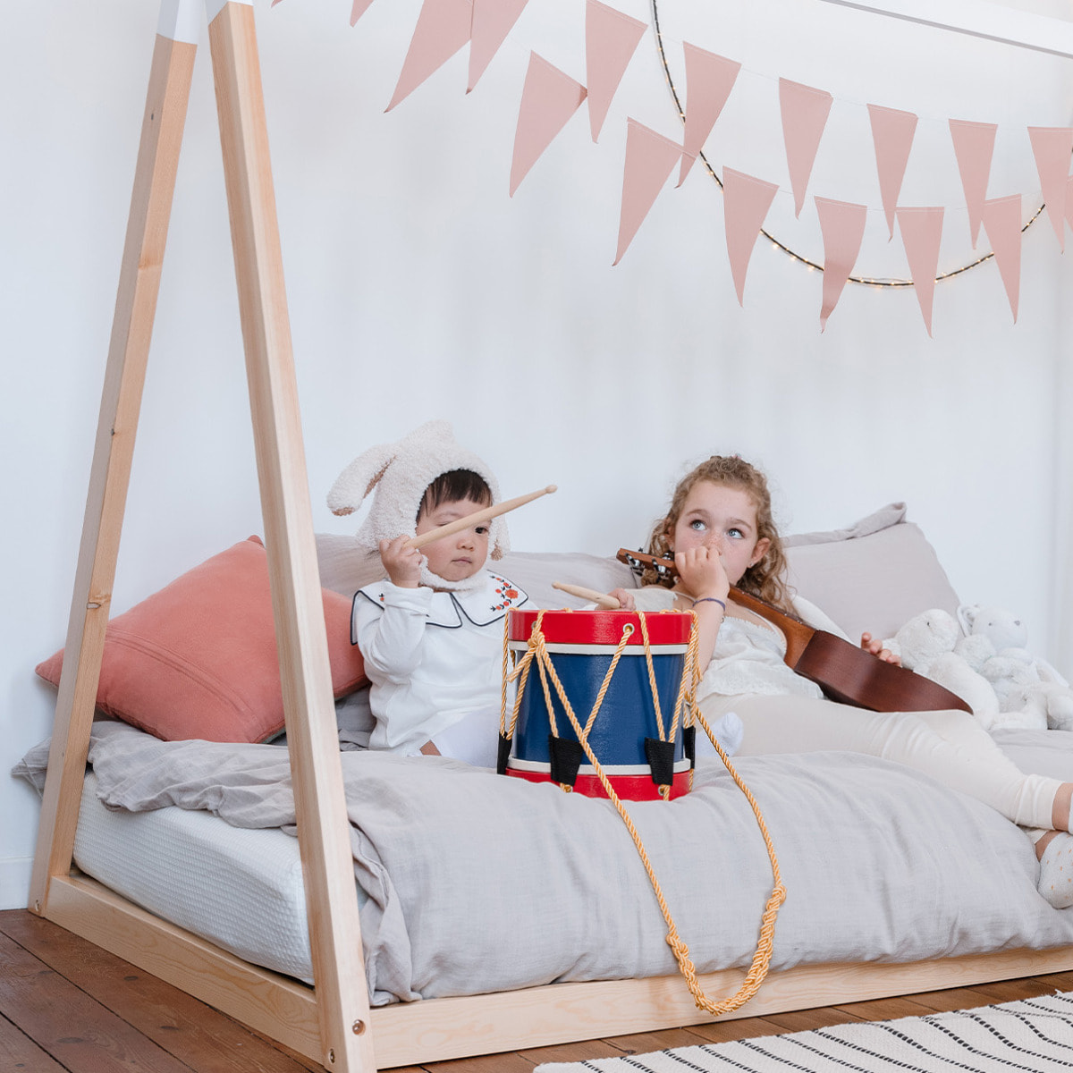 Lit Montessori au sol | Lit Tipi  - Hypnia