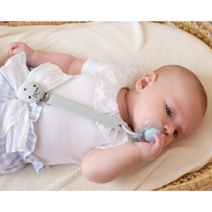 SUJETACHUPETES PINZA SILICONA GRIS