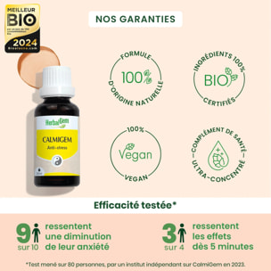 Herbalgem- Calmigem - complexe anti-stress - Bio - 30 ml