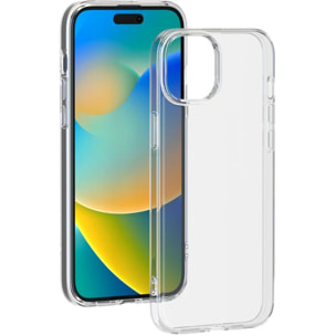 Coque BBC iPhone 15 Silisoft transparente