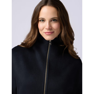 Oltre - Cazadora de paño mezcla de lana - Azul