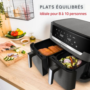 Friteuse sans huile MOULINEX Easy fry Dual XXL 11L EZ942HF0