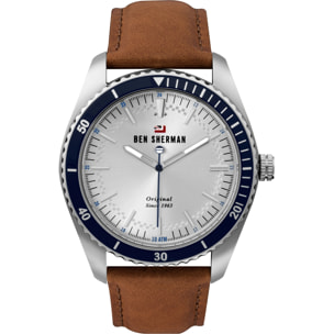 Reloj Ben Sherman WBS114UT Hombre Analogico Cuarzo con Correa de Cuero