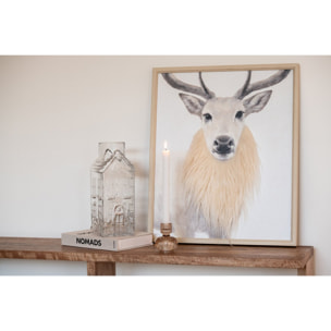 J-Line boîte de 3 chandeliers - verre - beige