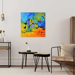 Tableau abstrait deco blue limit Tableau plexiglas