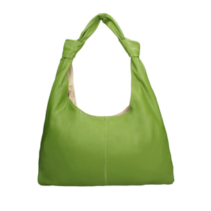Borsa a spalla da donna Made in Italy - Modello Iduna Lux - 100% pelle - 41.0 x 28.0 x 3.0 cm