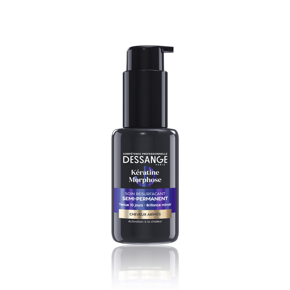 Dessange Kératine Morphose Soin Sans Rinçage Resurfaçant Semi-Permanent Cheveux Abîmés 50ml