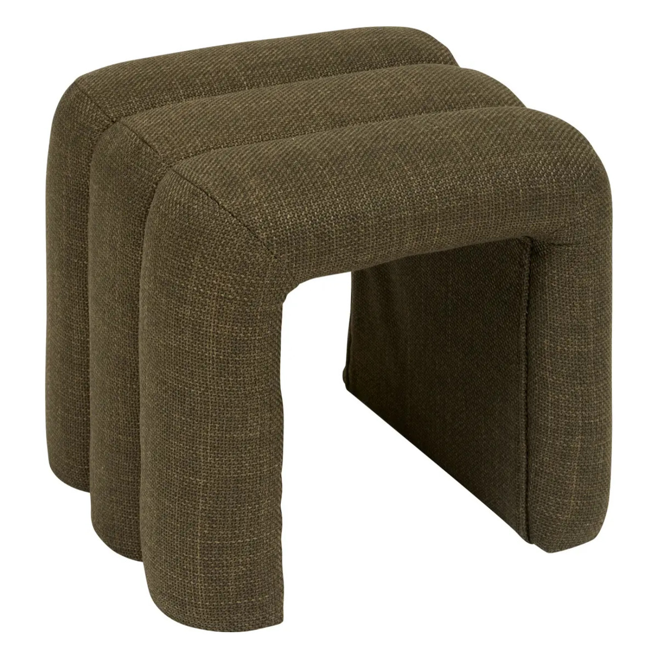 Pouf Sisco vert Kaki