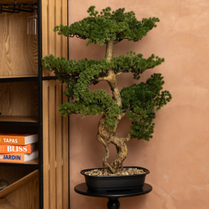Bonsaï artificiel "Polin" pot en céramique H86cm