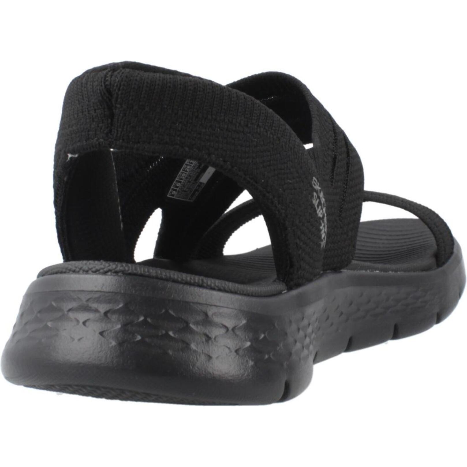 Sandalias Mujer Slip-ins  Go Walk Flex Negro