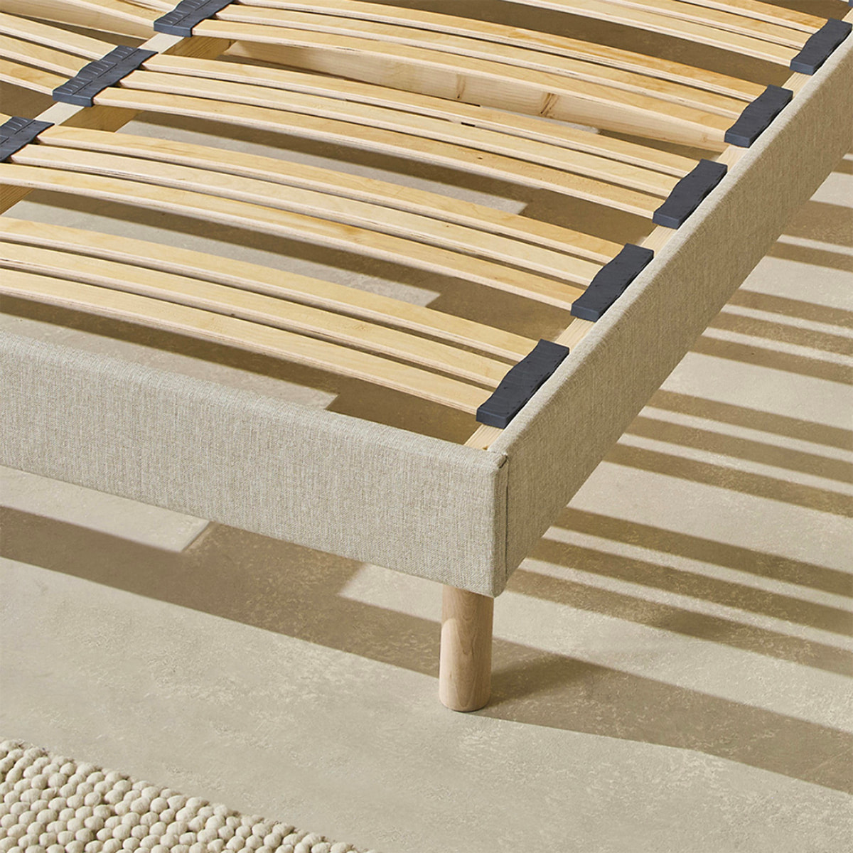 Sommier en Kit Lino | Beige