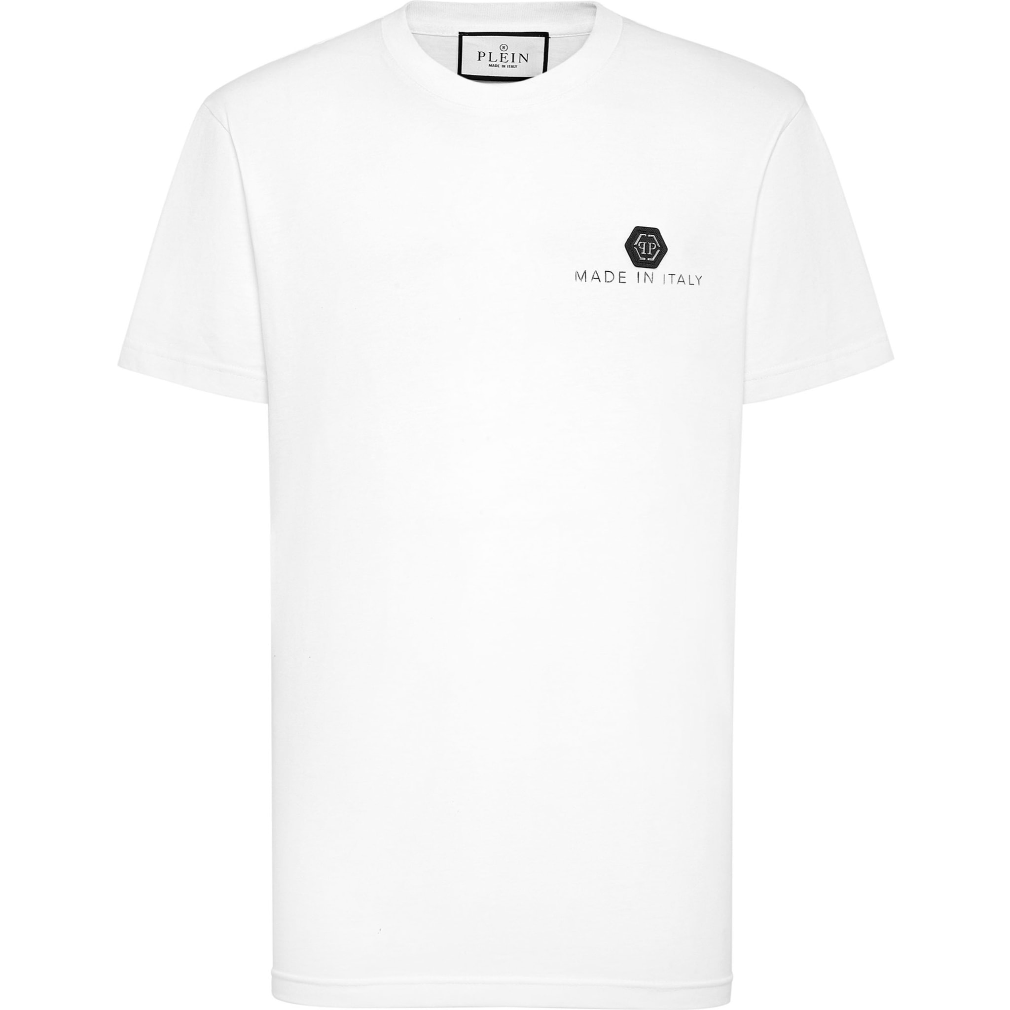 PHILIPP PLEIN T-Shirt Round Neck HEXAGON