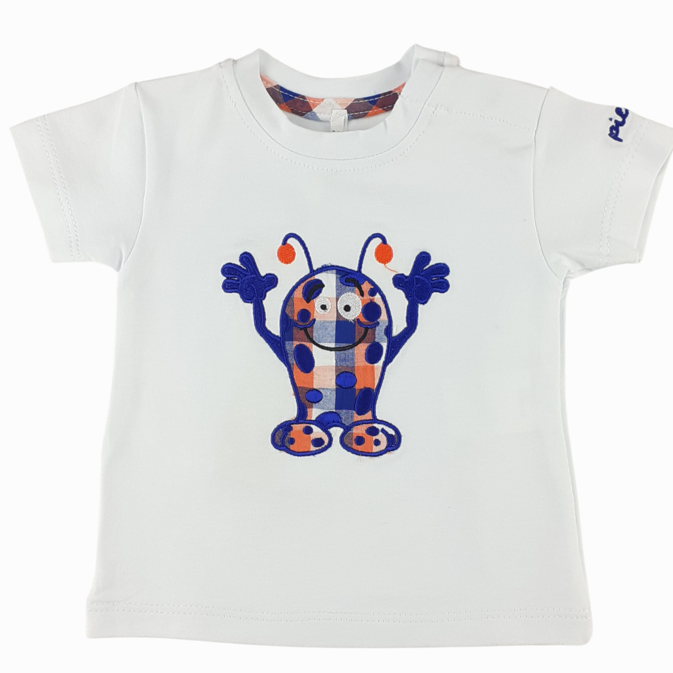 T-SHIRT JERSEY BIANCA MOSTRO