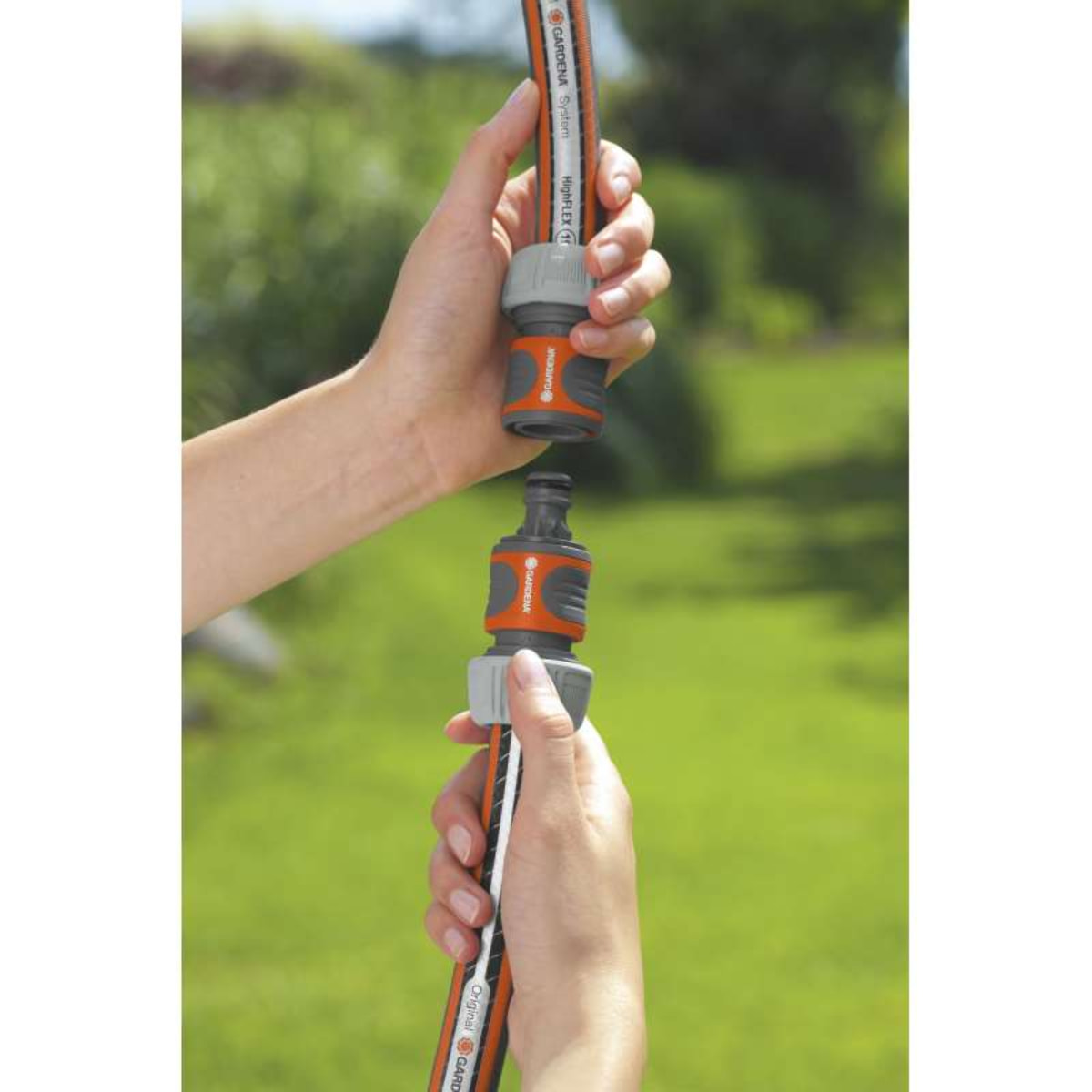 Connecteur GARDENA pour raccorder 2 tuyaux - 2931-20