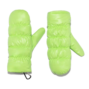 Guantes de esquí Nordic Bomb Puffer Mittens Verde D.Franklin