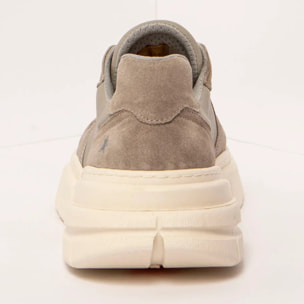 Zapatillas 1634 NAPPA-SILK SUEDE TAUPE-SESAME/ ATHENS color Taupe-sesame