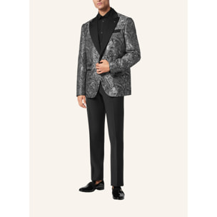 PHILIPP PLEIN One-Button Blazer Slim Fit TATTOO
