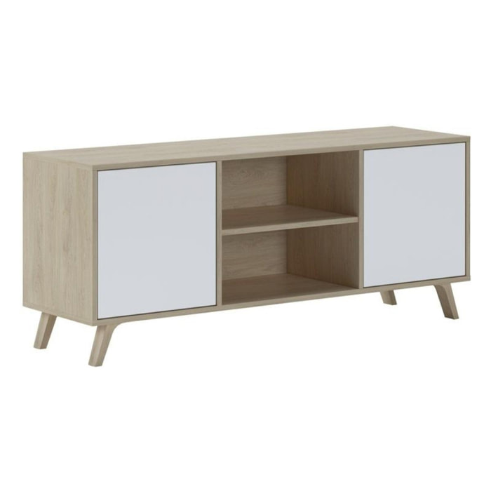 Mueble TV Wind 140 Puccini - Blanco