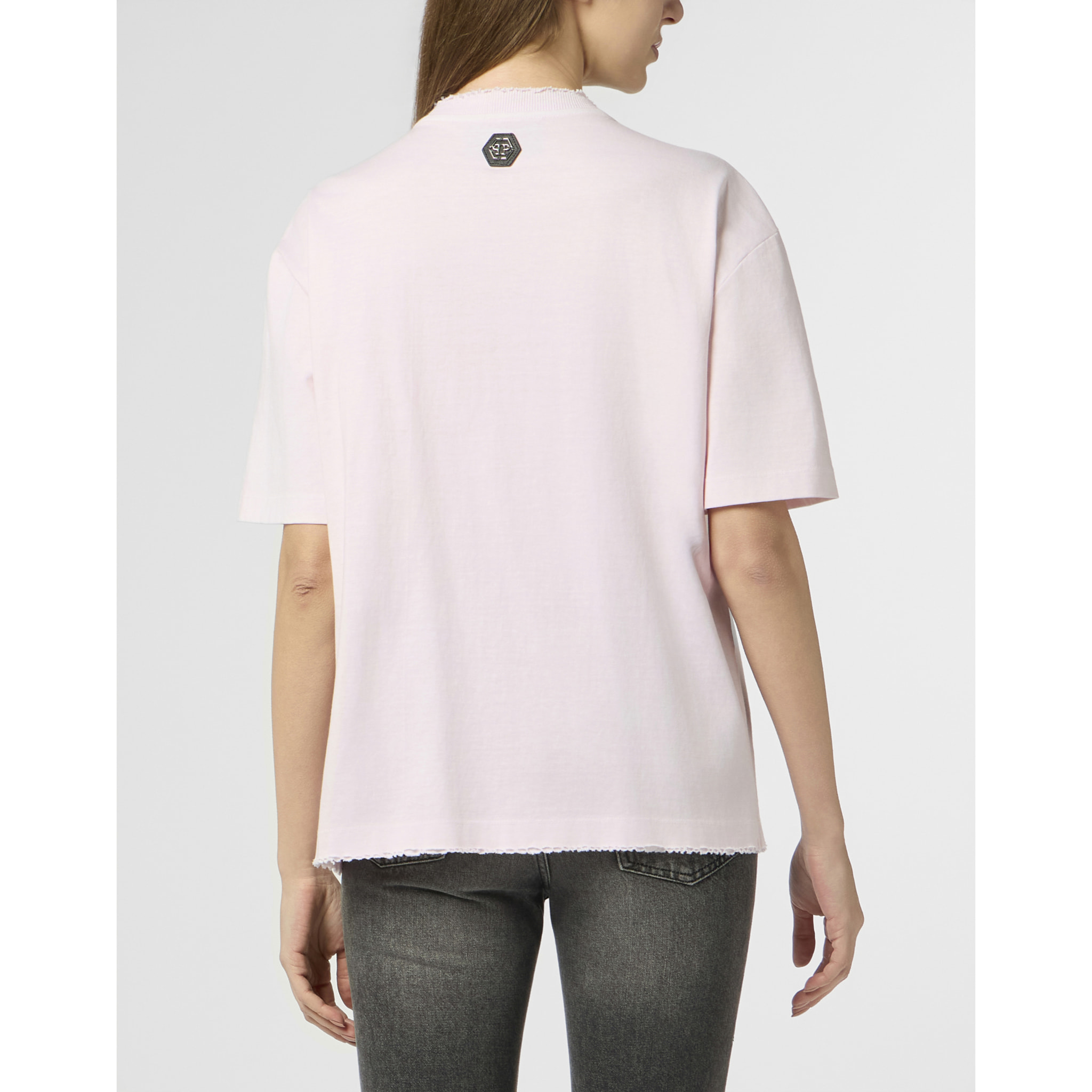 PHILIPP PLEIN Washed Man Fit T-Shirt Gelato