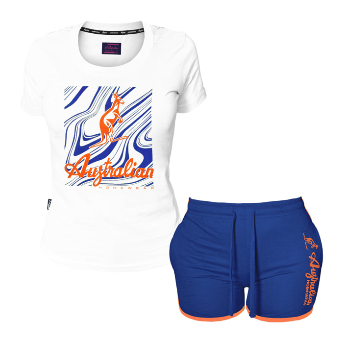 Completo Homewear Donna Corto AUSTRALIAN Cotone