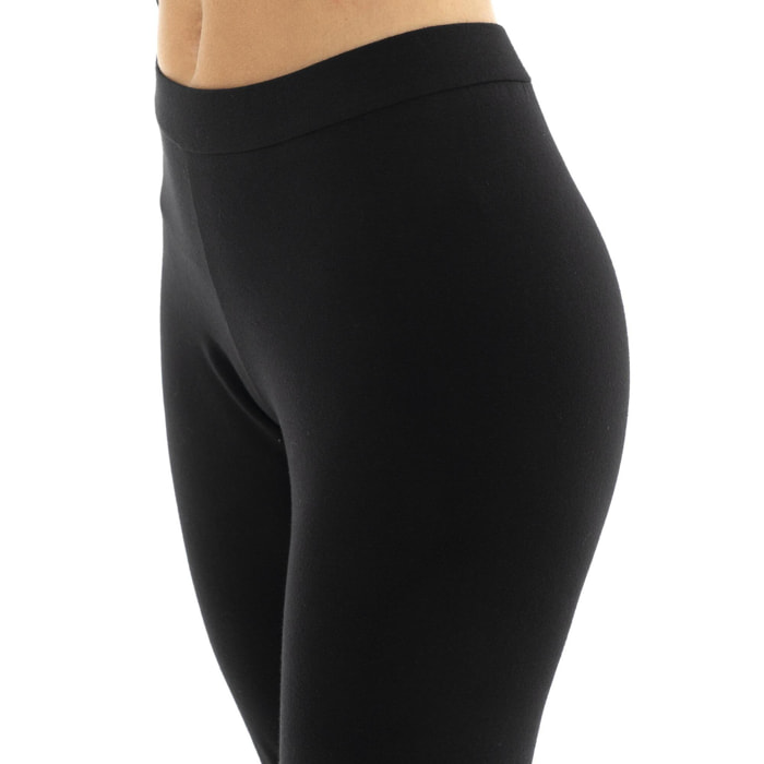 Leggings Leone 1947 de algodón elástico con tachuelas doradas para mujer