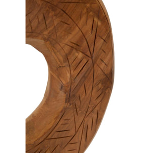 SCULTURA DORAT IN TEAK RICICLATO CM 28X10X38 (PEZZI UNICI - NON RIP. IN SERIE)