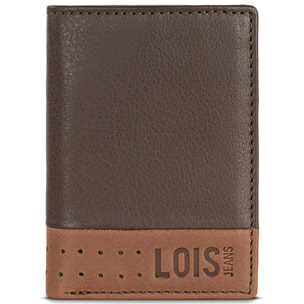 Cartera Hombre Piel Lois Durham Marron-Tan