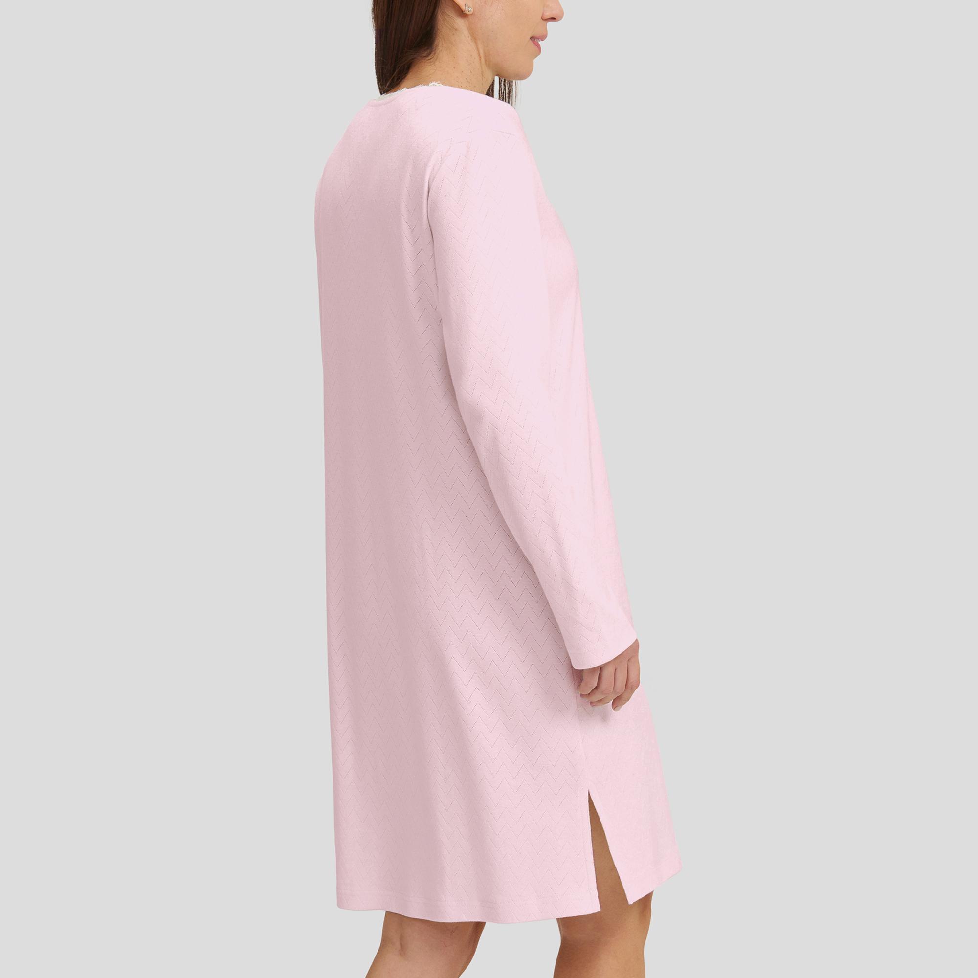 Camisón largo rosa
