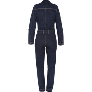 TRJUMPW STRETCH PILOT JUMPSUIT WITH MILITARY BADGES 98% COTTON 
2% ELASTANE Altro