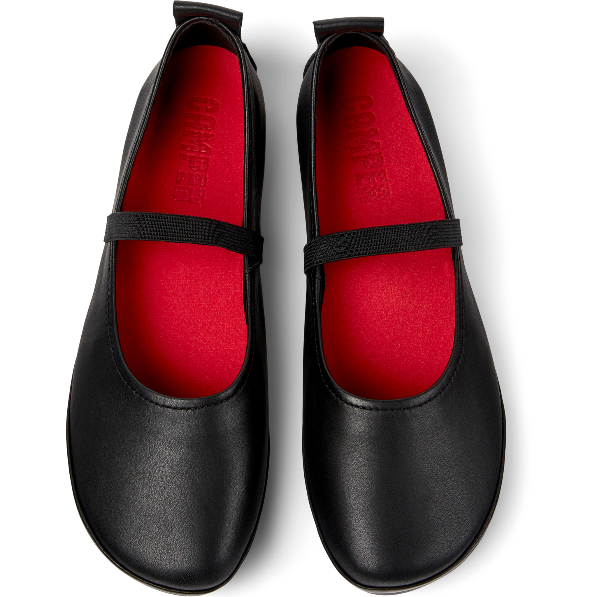 Bailarinas - CAMPER Right Nina - Negro - Cuero liso