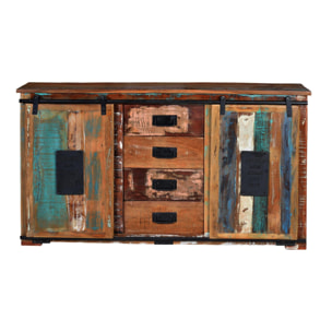 Aparador - Madera reciclada - 81x150x38cm