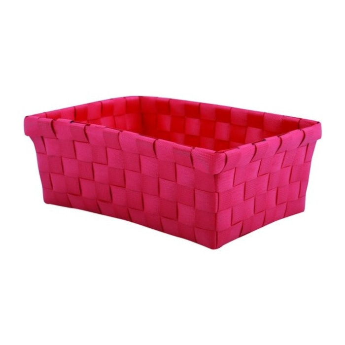 Panier de rangement 19x14x8cm Rouge MSV