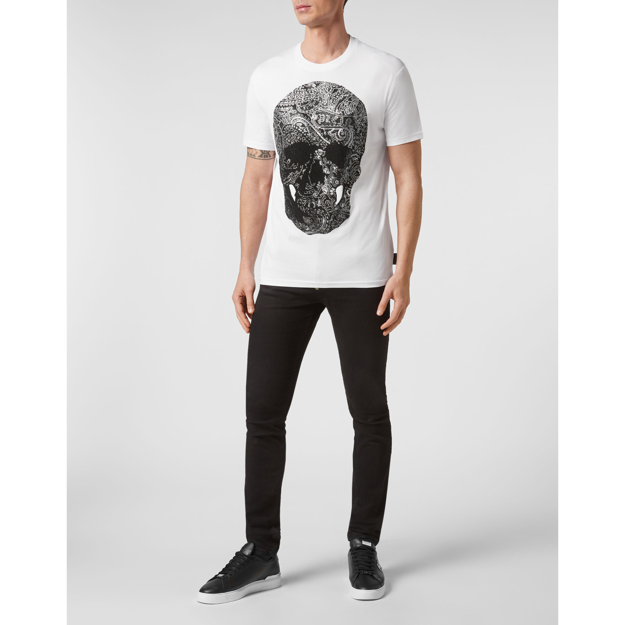 PHILIPP PLEIN Camiseta Cuello Redondo PAISLEY