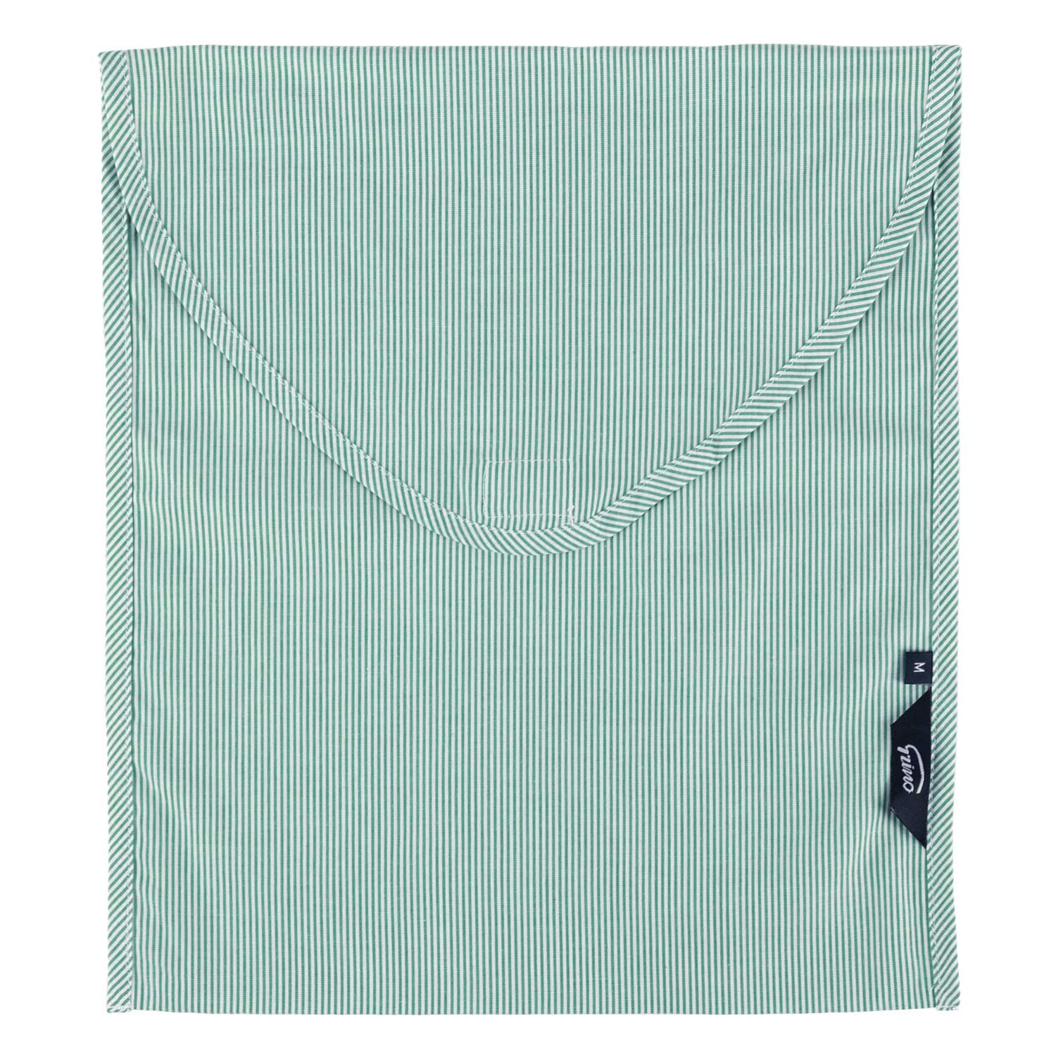 Pigiama leggero UOMO cotone riga verde e bianca