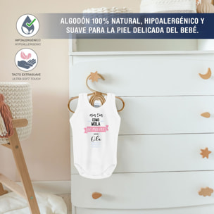 Body bebé tirantes personalizado frases