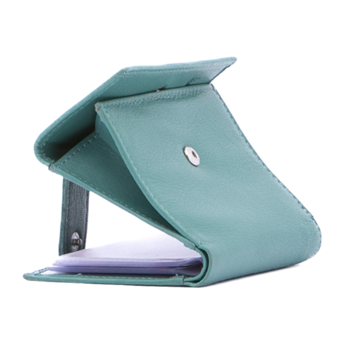 Portafoglio  da donna ecopelle Prodotto Vegano 9x8x2 cm