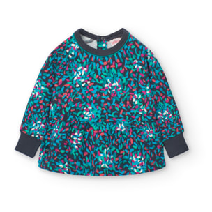 Sudadera felpa estampada de bebé -BCI